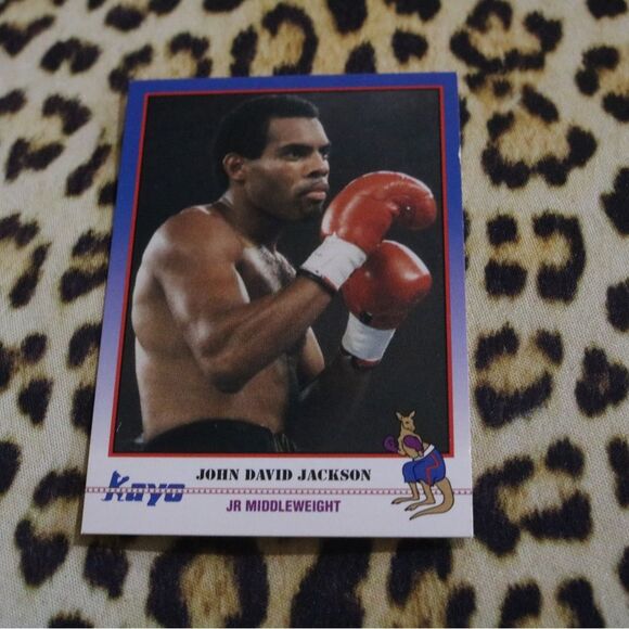 John David Jackson #222 Boxing Card - Picture 1 of 2